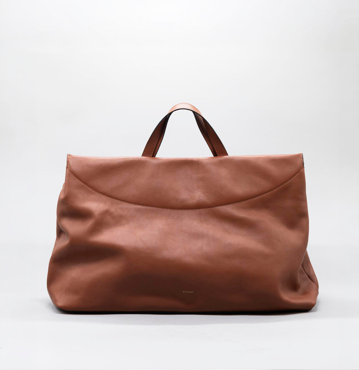 NINA Leather Bag – Spacious Structured Workbag – AESAERT