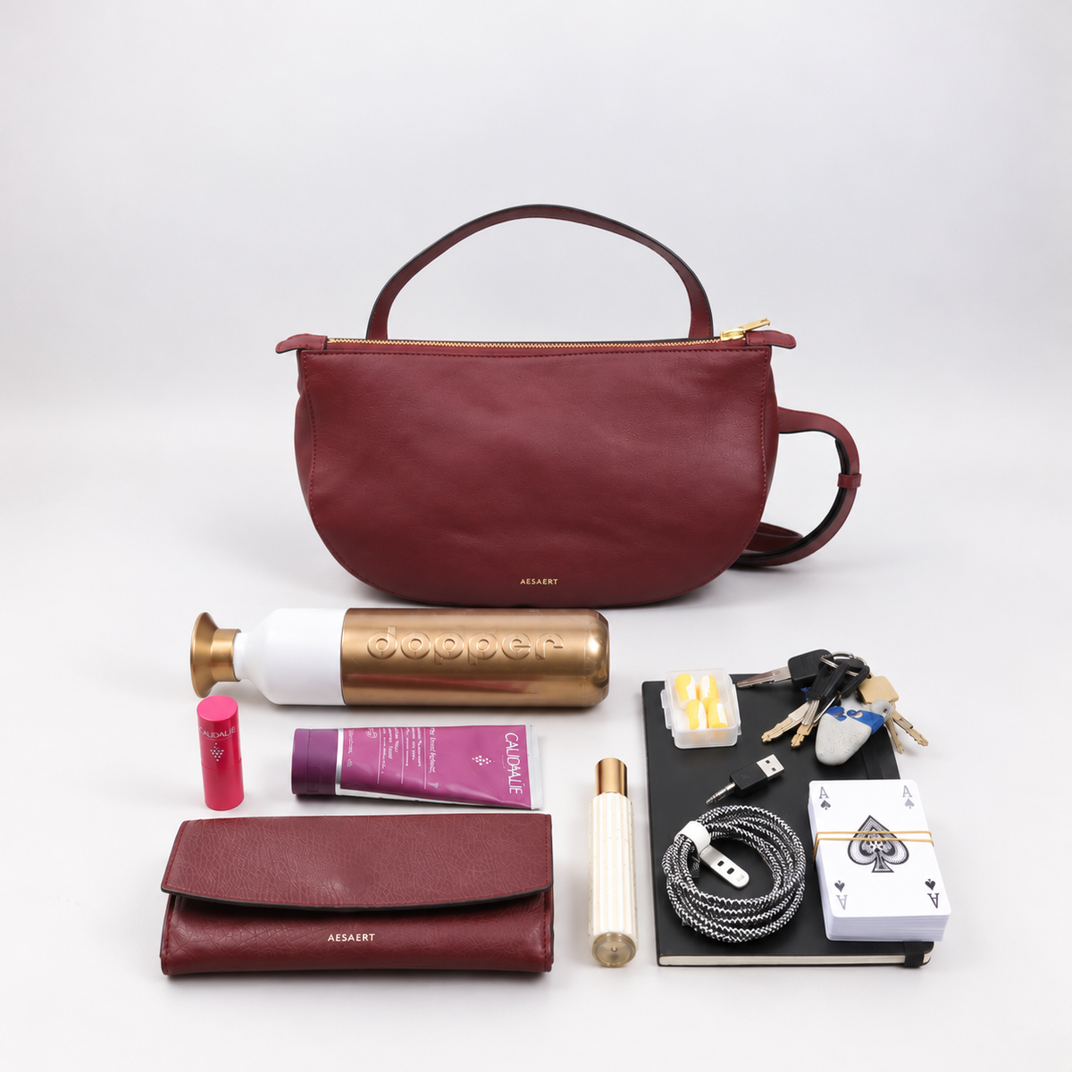 Billie - Mahogany Red