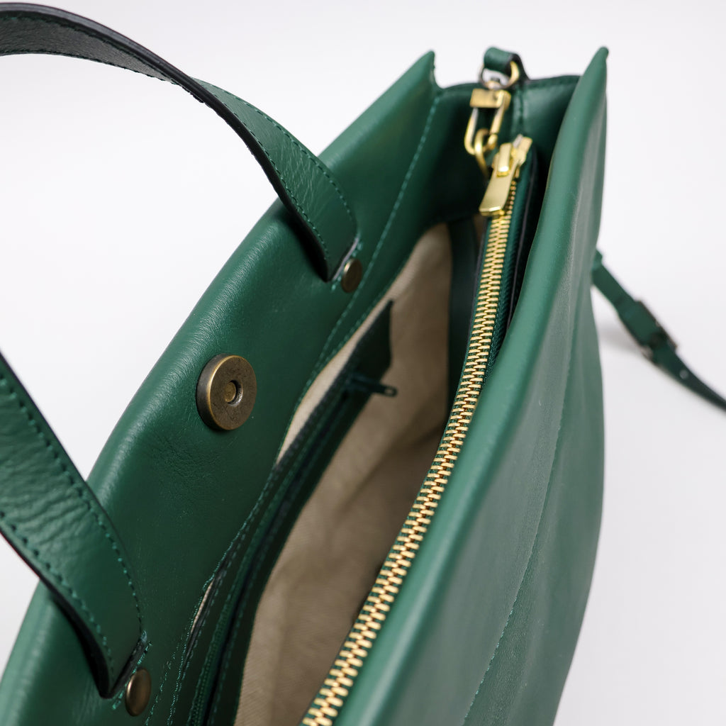Alix - Emerald green